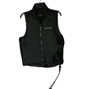 Tourmaster Synergy Electric Heated Vest Liner Mens SM 40 Black Motorcycle Riding